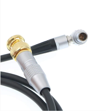 Таймкод кабель BNC - Lemo 5 Pin (угловой разъем)