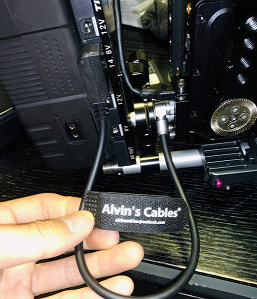 Кабель питания для камер Z CAM E2C, E2 S6/F6/M4 D-TAP - Lemo 2 Pin (угловой поворотный разъем)