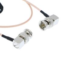 Коаксиальный кабель SDI BNC (угловой разъем) - BNC (угловой разъем) 50 см