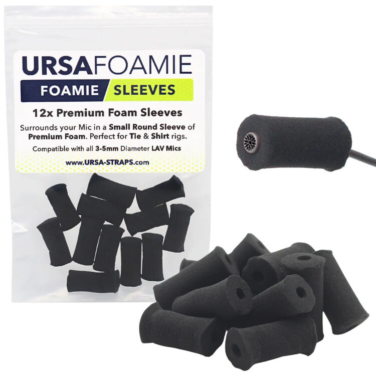 URSA Foamie Sleeves — пенные насадки на петличку (12 шт)