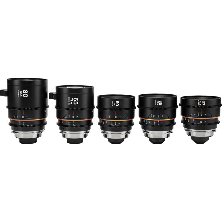 Laowa Nanomorph S35 Prime 5-Lens Bundle (PL/EF Mount)