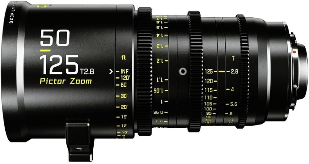 DZOFilm Pictor 50 to 125mm T2.8 Super35 Parfocal Zoom Lens