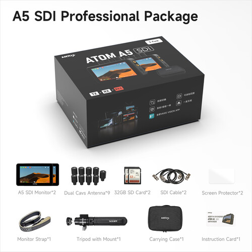 Монитор - трансивер Vaxis ATOM A5 SDI Professional Package