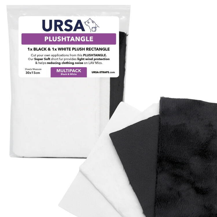 URSA Plush Tangle — плюшевый лоскут для ветрозащиты (30×15 см)