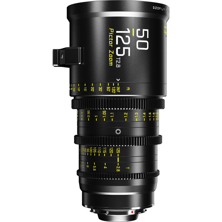 DZOFilm Pictor 50 to 125mm T2.8 Super35 Parfocal Zoom Lens