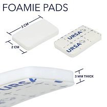 URSA Foamie Pad — пенные наклейки для петлички (15 шт)