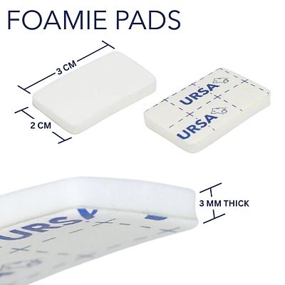 URSA Foamie Pad — пенные наклейки для петлички (15 шт)