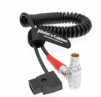 Кабель питания для камер Red D-TAP - Lemo 6 Pin Female (угловой разъем) (витой кабель)
