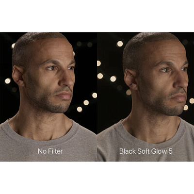 Tiffen 4"x5.65" Black Soft Glow
