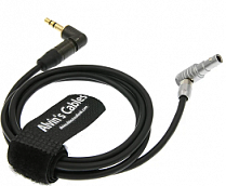 Аудиокабель для Arri Alexa Mini Lemo 5 Pin (угловой разъем) - Mini Jack (угловой разъем)
