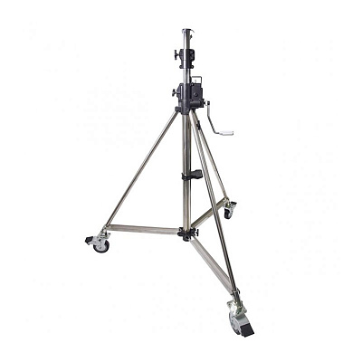 Стойка Kupo 485 Heavy Duty Wind-Up Stand with Braked Caster
