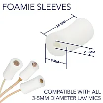 URSA Foamie Sleeves — пенные насадки на петличку (12 шт)