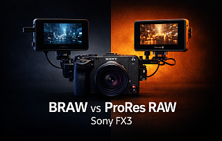 BRAW против ProRes RAW на Sony FX