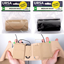 Поясничный эластичный крепеж c двумя карманами URSA Strap Waist DP