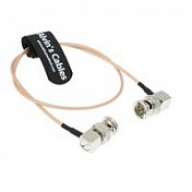 Коаксиальный кабель SDI BNC (угловой разъем) - BNC (угловой разъем) 50 см