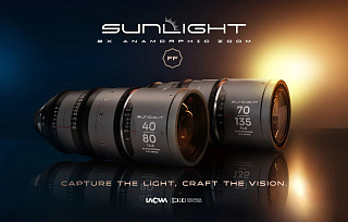 Анаморфотные зумы Laowa Sunlight 2x FF – компактные модели 40-80mm и 70-135mm с фронтальным анаморфотом и постоянной светосилой T4.5