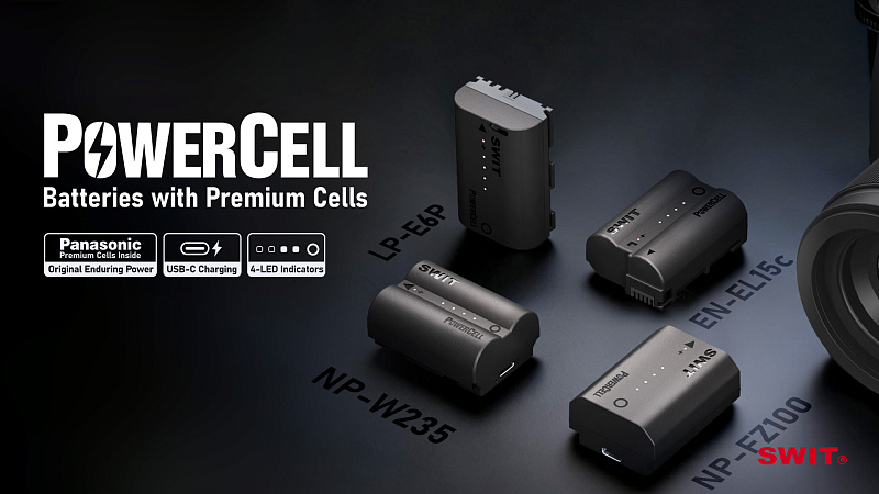 Новая линейка аккумулятор от Swit 