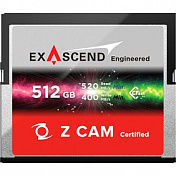 Карта памяти Z CAM 512GB ExAscend CFast 2.0