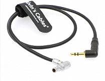 Аудиокабель для Arri Alexa Mini Lemo 5 Pin (угловой разъем) - Mini Jack (угловой разъем)