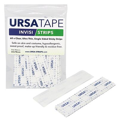 URSA Invisi Strips — прозрачные клейкие полоски для петлички (60 шт)