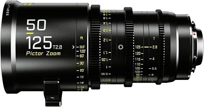 DZOFilm Pictor 50 to 125mm T2.8 Super35 Parfocal Zoom Lens