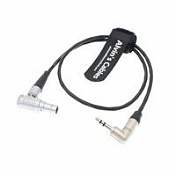 Таймкод кабель 3.5 Mini Jack (угловой разъем) - Lemo 5 Pin (угловой разъем)
