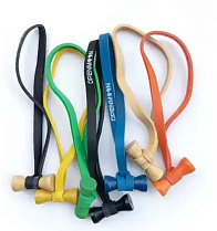 Многоразовые кабельные стяжки резиновые OPENMOON Cable Ties (10 шт)