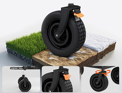 Складная тележка TARION Titanrig Cart