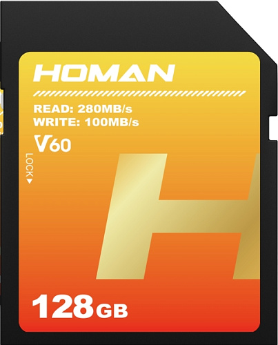 Карта памяти HOMAN UHS-II SD Card (V60)