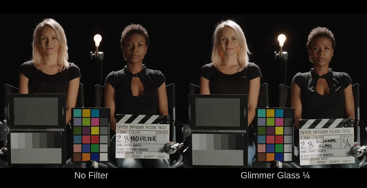 Tiffen 4"x5.65" Black Glimmerglass
