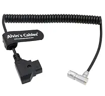 Кабель питания для мониторов Portkeys D-TAP - 4 Pin Female (угловой разъем) (витой кабель)