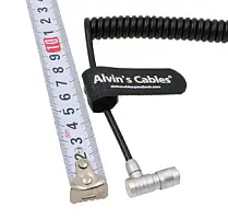 Кабель питания для мониторов Portkeys D-TAP - 4 Pin Female (угловой разъем) (витой кабель)