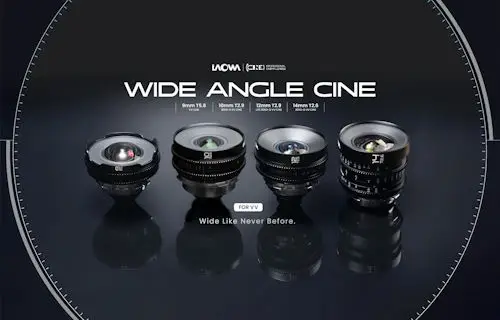 Laowa представила четыре сверхширокоугольных объектива VistaVision.