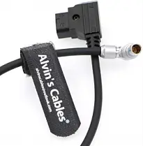 Кабель питания для камер Z CAM E2C, E2 S6/F6/M4 D-TAP - Lemo 2 Pin (угловой поворотный разъем)
